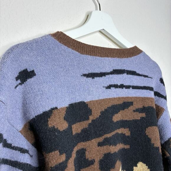 Zero Degrees Celcius Abstract Animal Sweater S - Picture 7 of 10